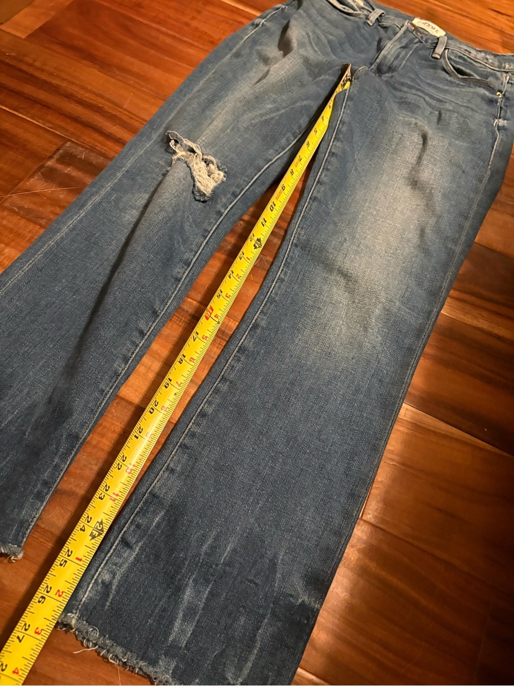 FRAME Le High Straight Jeans Women’s Size 26‎ High Rise Premium Designer (0567)